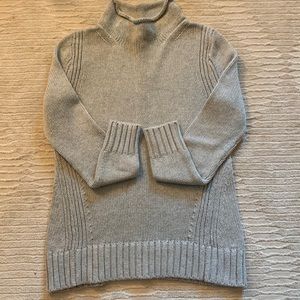 Like new J.Crew Always Rollneck Grey Sweater